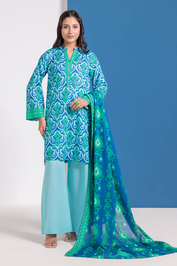 L-Blue-Lawn-3 Piece (WPS25P3072) BIN 38 R14