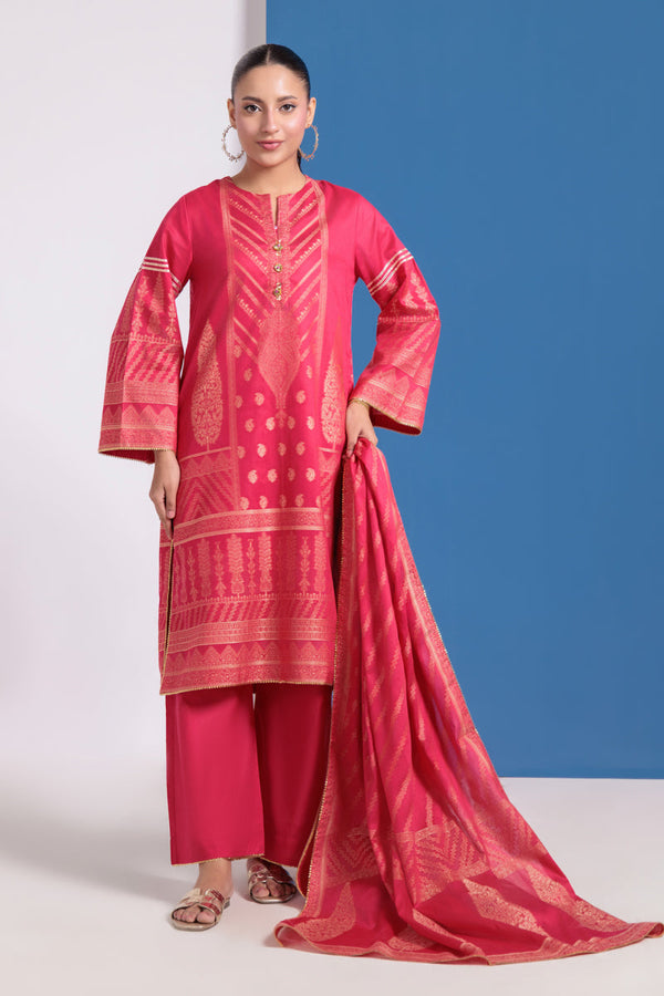 Pink-Jacquard-3 Piece (WPS25JD3045) bin 29 R15