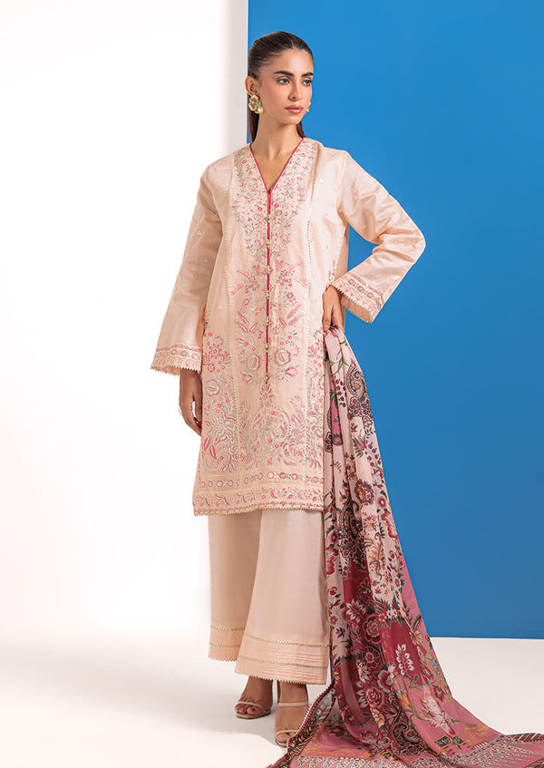 Peach-Cotton Net-3 Piece (WPS25FE3046) BIN 89 R25