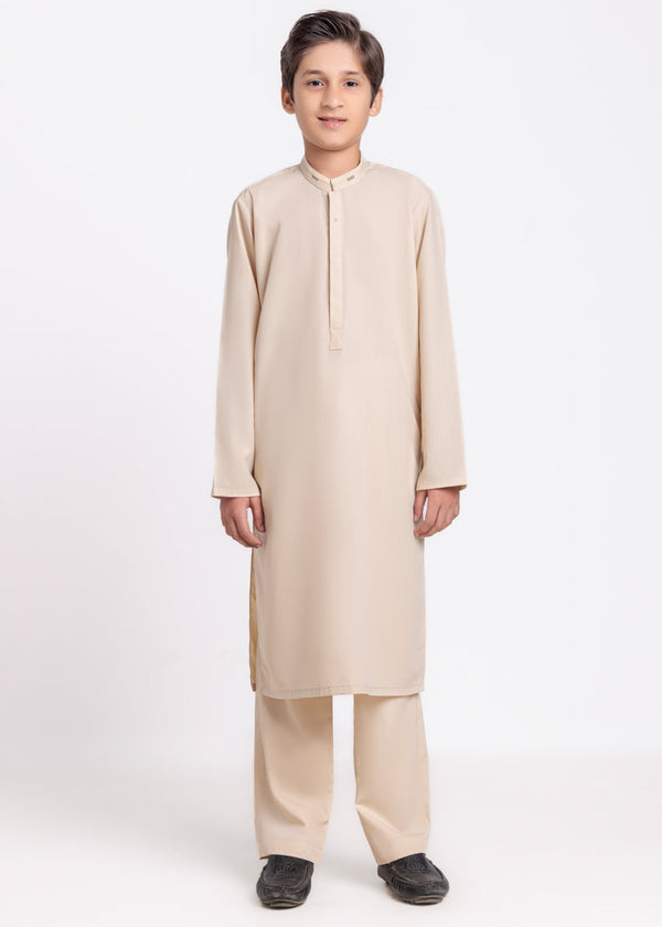 Beige-Blended-Kurta Trouser - (BPS25KP2092) BIN 4
