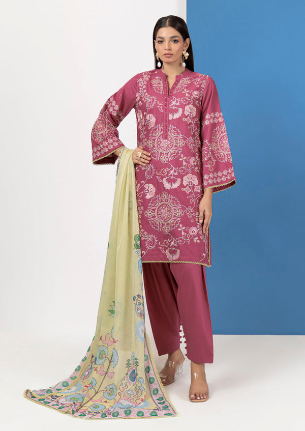 Pink-Cambric-3 Piece (WPS25SE3070) BIN 52 R23