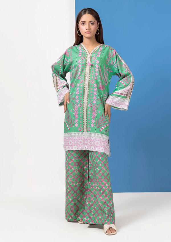 C-Green-Cambric-2 Piece (WPSTPBS25B8S10) bin 23 R22