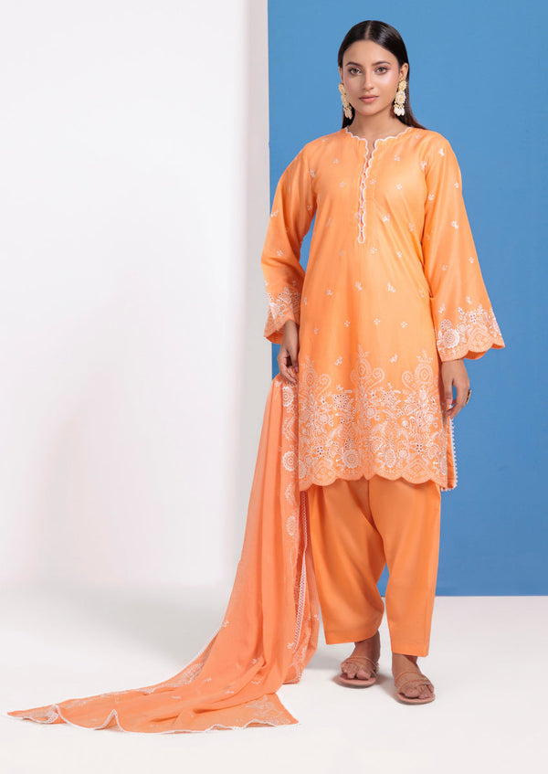 Peach-Cambric-3 Piece (WPS25SE3043) bin35 R23