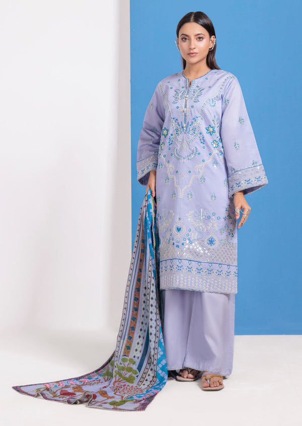 Lilac-Cotton Net-3 Piece (WPS25FE3043) bin 29 R25