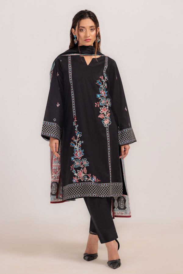 BLACK-CAMBRIC-3 PIECE (BS1243P08) bin 25 R12