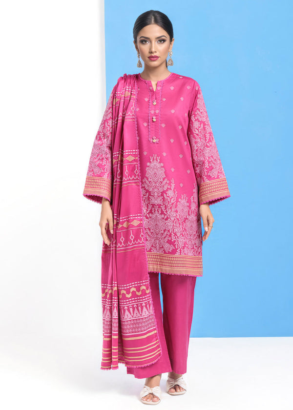 Pink-Jacquard-3 Piece (WPS25JD3064) Bin E3/E2 R11