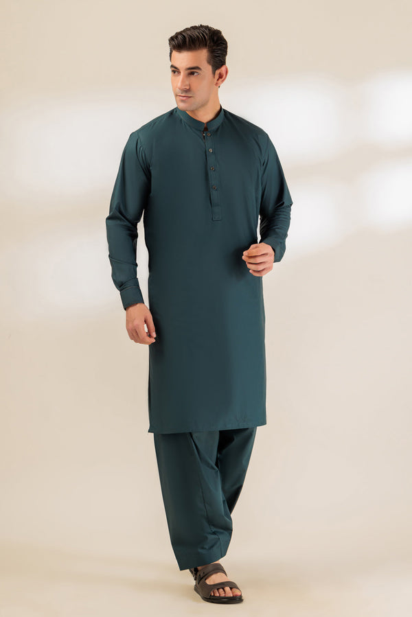 PEACOCK-SHALWAR SUIT (2P)-(GSBS24-018) BIN 60 M11