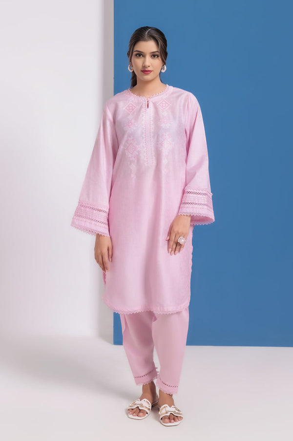 Pink-Jacquard-2 Piece (WPS252DE3023) BIN 36 R19