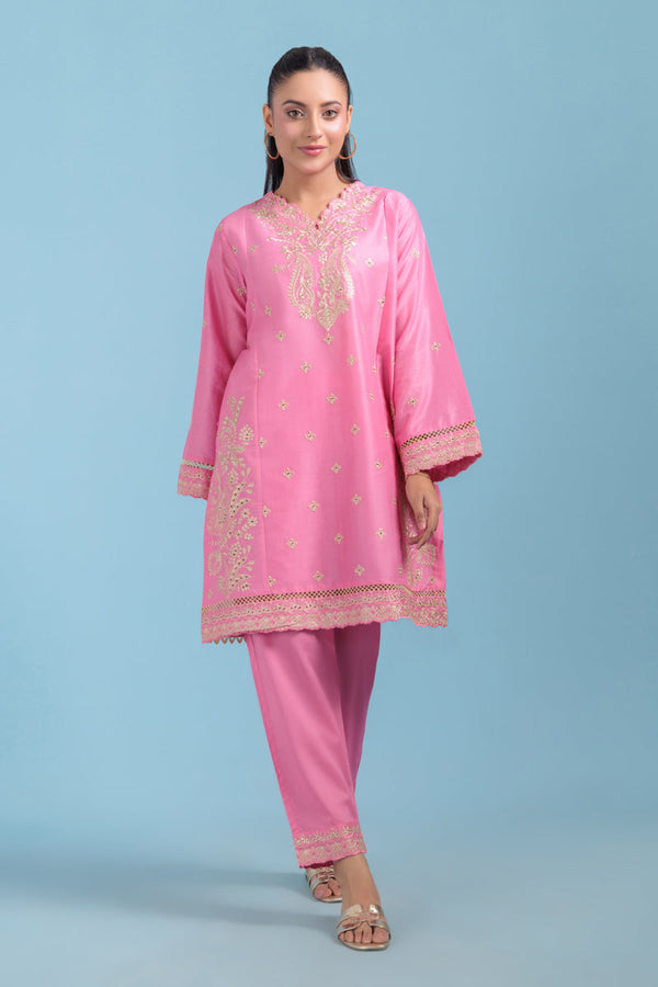 L-Pink-Cambric-2 Piece (WPS25SE2011) BIN 39 R20