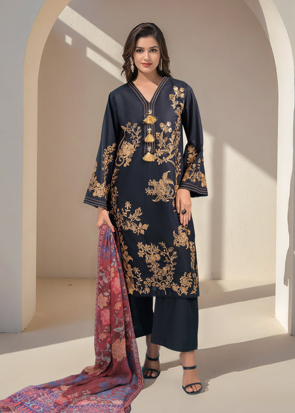 Black-Cambric-3 Piece (WPS25SE3087) bin 16 R23