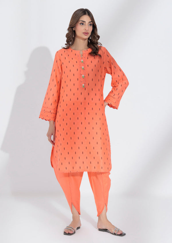 Salmon-Jacquard-2 Piece (WPS25SL2P023) bin 15 R20