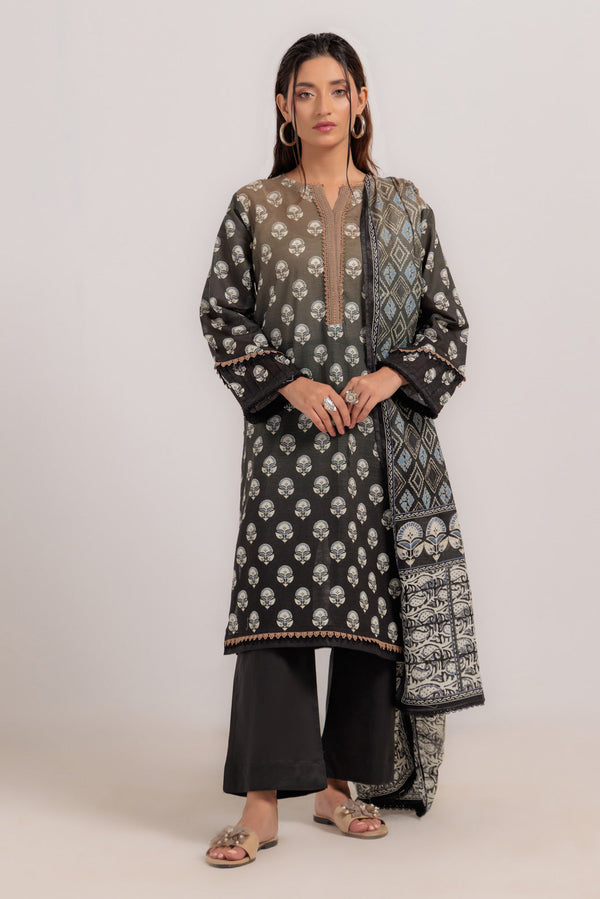 BLACK-CAMBRIC-3 PIECE (WS2243P17) BIN 215 R10